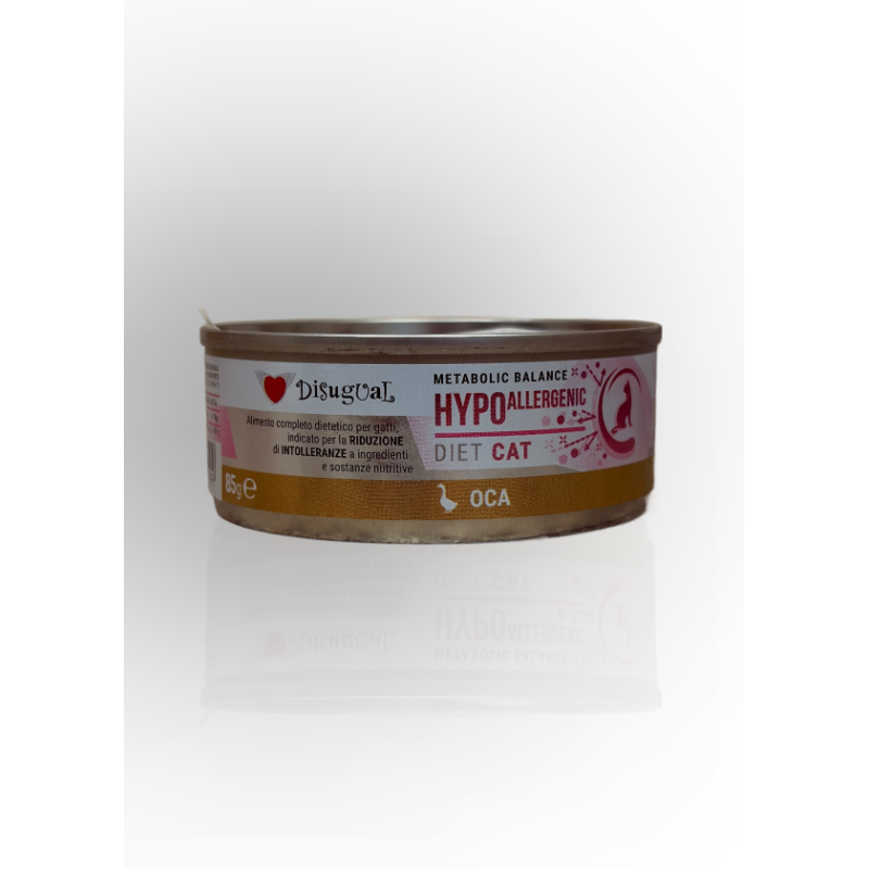 Disugual Veterinary Diet Cat Hypoallergenic Gęś 85g | Disugual