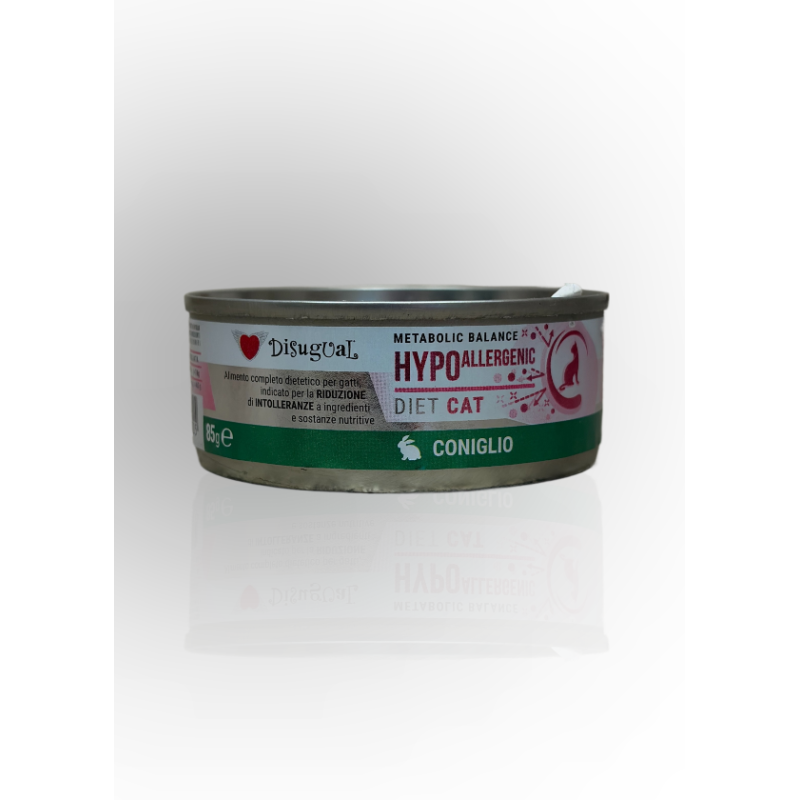 Disugual Veterinary Diet Cat Hypoallergenic Królik 85g | Disugual
