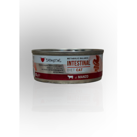 Disugual Veterinary Diet Cat Intestinal Wołowina 85g | Disugual