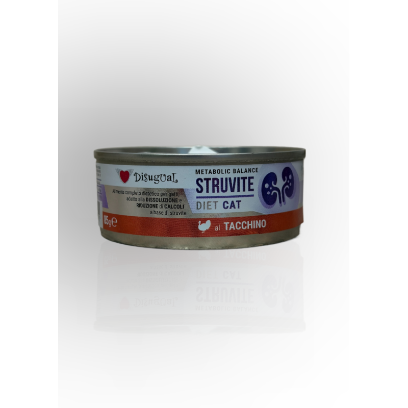 Disugual Veterinary Diet Cat Struvite Indyk 85g | Disugual