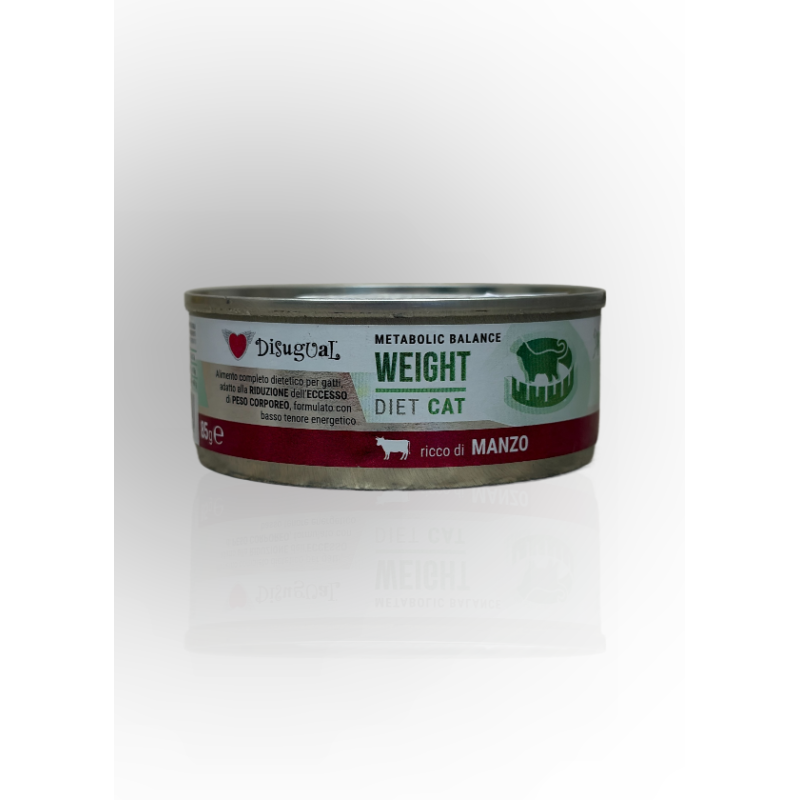 Disugual Veterinary Diet Cat Weight Wołowina 85g | Disugual