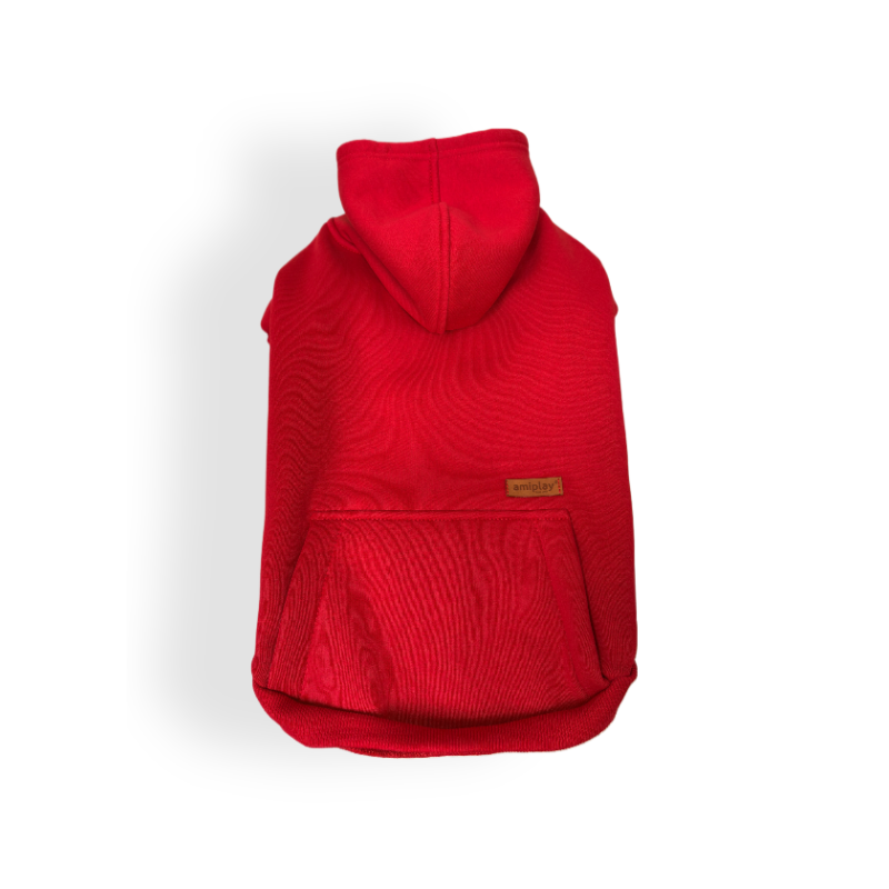 Amiplay Bluza z kapturem Texas 45 cm czerwona | Amiplay
