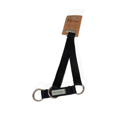 Amiplay Obroża półzaciskowa Samba XL czarna | Amiplay