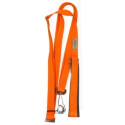 Amiplay Smycz Easy Fix Samba XL 160–300 cm 2,5 cm pomarańczowa | Amiplay