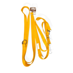 Amiplay Smycz Samba 8in1 M 200–400 cm 2 cm żółta | Amiplay