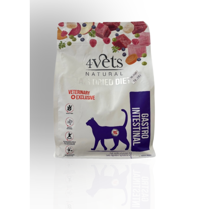 4Vets Natural Vet karma gastro intestinal kot 1 kg | 4 Vets Natural