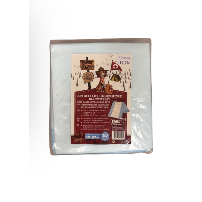Barry King Podkłady Higieniczne 60x90cm 1 Szt. | Barry King