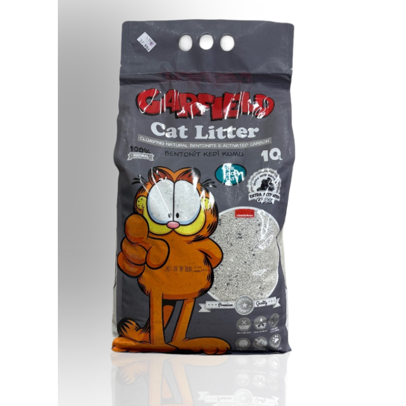 Garfield żwirek bentonit węgiel aktywny 5l | Garfield