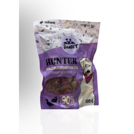 Mr. Bandit Hunter królik nadziewany kaczką 500g | Mr. Bandit