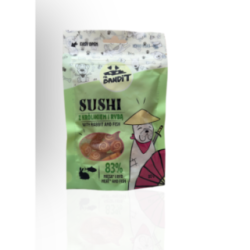 Mr. Bandit Sushi królik z rybą 80g | Mr. Bandit