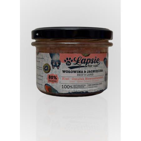 Nuta Kota Karma mokra superfood wołowina i jagnięcina 200g | Nuta Kota