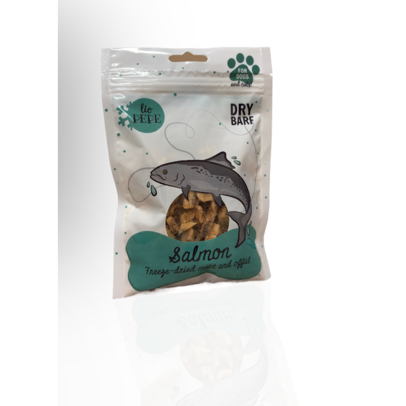 Pepe Lifilizowany filet z łososia 60g | Pepe