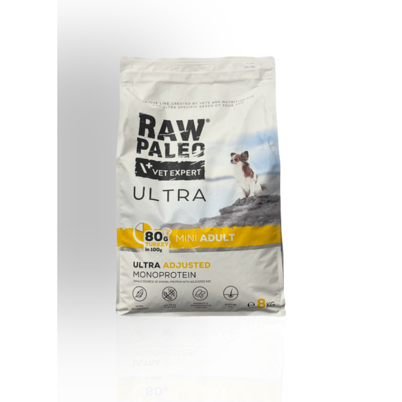 Raw Paleo Ultra Turkey Mini Adult 2 kg | Raw Paleo