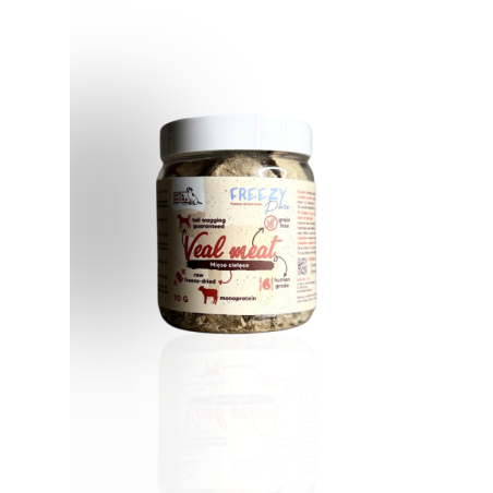 Syta Micha Freezy Pure Liofilizowane Mięso Cielęce 70g | Syta Micha