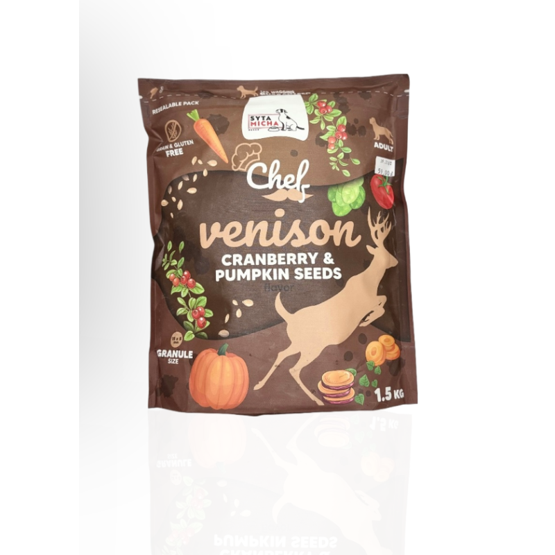 Syta Micha Karma Chef Dziczyzna 1.5 kg | Syta Micha