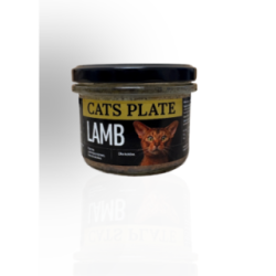 Cats Plate Lamb 180g | Cats Plate