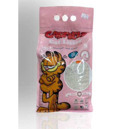 Garfield Żwirek Bentonitowy Baby Powder 10l | Duży