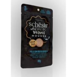 Schesir after Dark Velvet Mousse kurczak z jajkiem przepiorczym 70g | Schesir