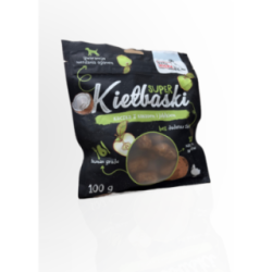 Syta Micha Super Kiełbaski KaczkaKokosJabłko 100 g | Syta Micha