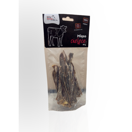 Syta Micha Suszone Mięso Cielęce 80 g | Syta Micha