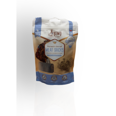 Bemo Przysmak Meat Sticks Indyk Mono 180g | Bemo