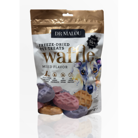 Dr Malou Karma Liofilizowana Wafle Dla Psa Mix 120g | Dr Malou