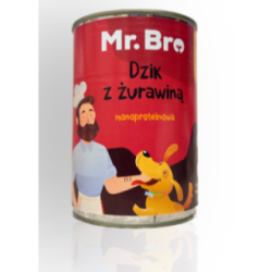 MR.Bro Dzik z Żurawiną 400g | MR.Bro