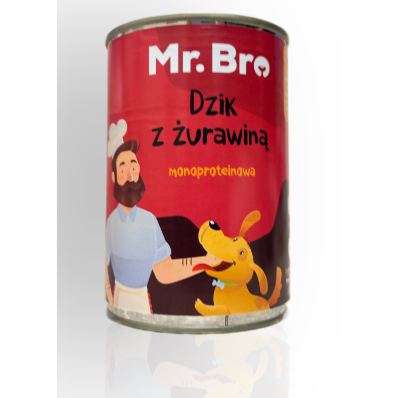 MR.Bro Dzik z Żurawiną 400g | MR.Bro