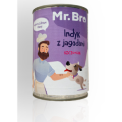 MR.Bro Indyk z Jagodami Szczeniak 400g | MR.Bro