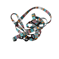 Baylabel Smycz hands free kolorowy wiatr 300cm20mm | Baylabel