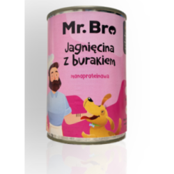 MR.Bro Jagnięcina z Burakiem 400g | MR.Bro