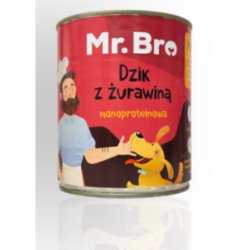 MR.Bro Karma Pies Dzik z Żurawiną 800g | MR.Bro