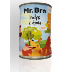 MR.Bro Pies Karma Indyk z Dynią Light 400g | MR.Bro