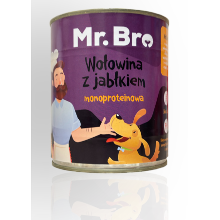 MR.Bro Wołowina z Jabłkiem 400g | MR.Bro