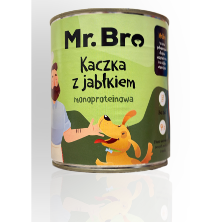 MR.Bro Kaczka z Jabłkiem 800g | MR.Bro