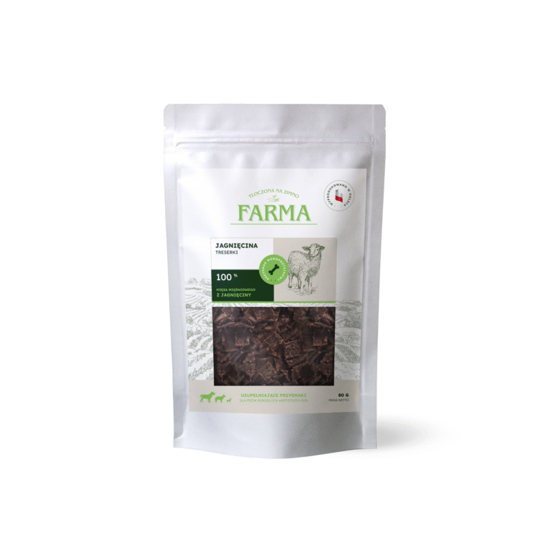 Farma Przysmak Trenerki Z Jagnięciny 80g | FARMA