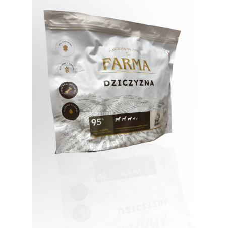 FARMA KARMA TŁOCZONA NA ZIMNO ADULT DZICZYZNA 2KG | FARMA
