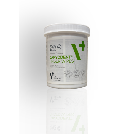 Vet Expert Caryodent Finger Wipes 50 szt. | Vet Expert