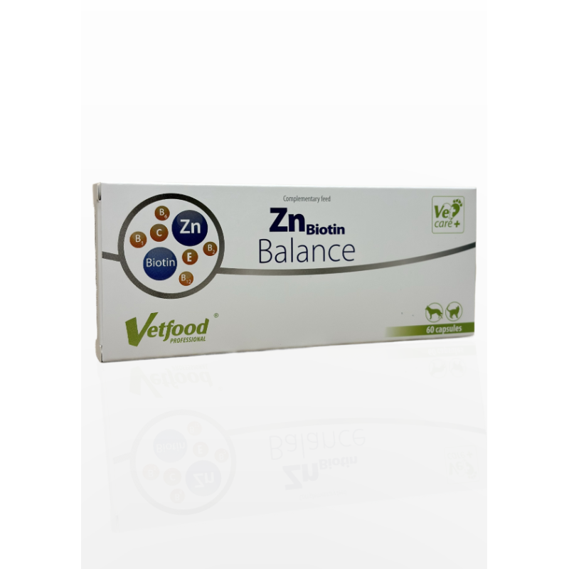 Vetfood ZnBiotin Balance 60 kapsułek | Vetfood
