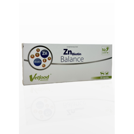 Vetfood ZnBiotin Balance 60 kapsułek | Vetfood