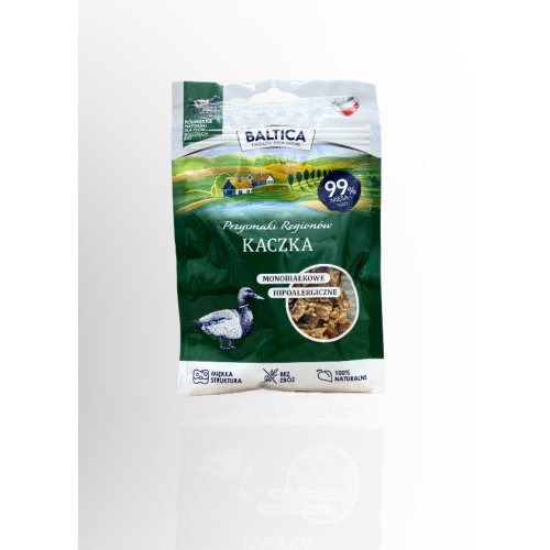 Baltica Półmiękkie Przysmaki Kaczka 80g | Baltica