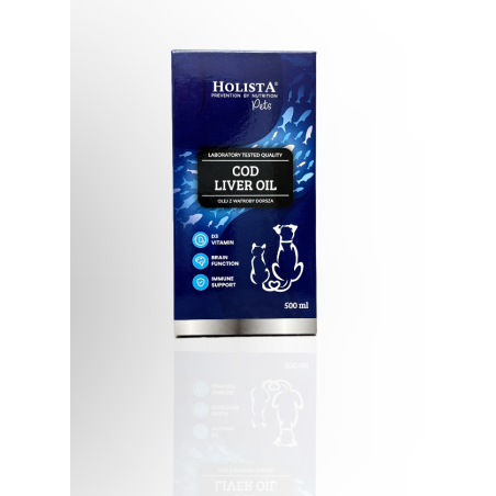 Holista Olej z wątroby dorsza 500ml | Holista