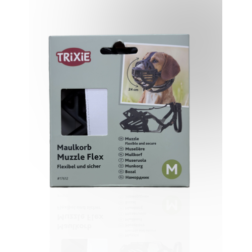 Trixie Kaganiec Muzzle Flex czarny M