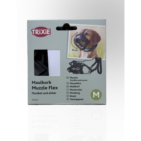 Trixie Kaganiec Muzzle Flex czarny M