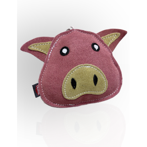 Trixie Świnka skórzana zabawka dla psa 19cm