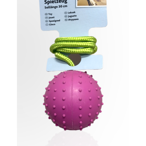 Trixie Sporting piłka dla psa na pasku 6cm/35cm