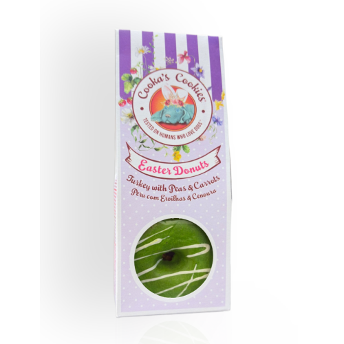 Cooka's Cookies Donuts z indykiem przysmaki dla psa 70g