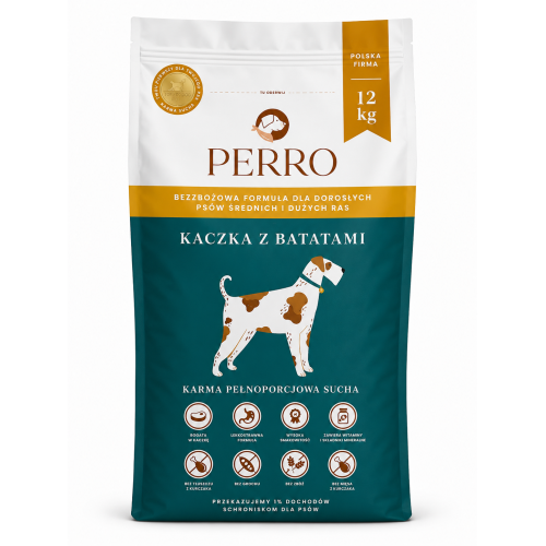 Perro kaczka z batatami 12 kg | Perro