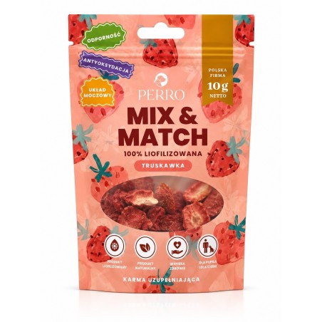 Perro mix&match truskawka liofilizowana 10g | Perro