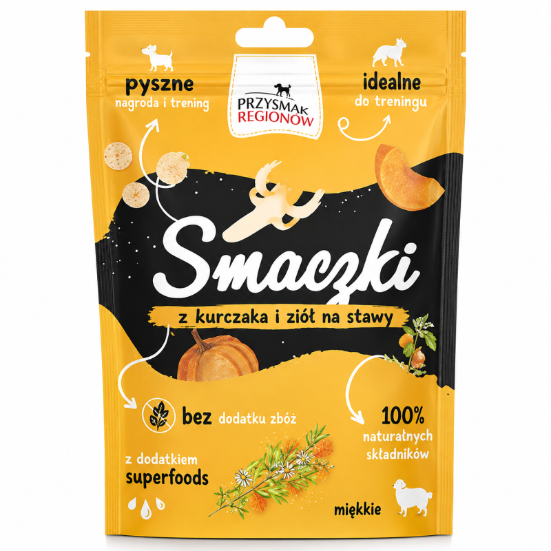 Syta Micha Smaczki Jagnięcina Dynia 80g | przysmak dla psa